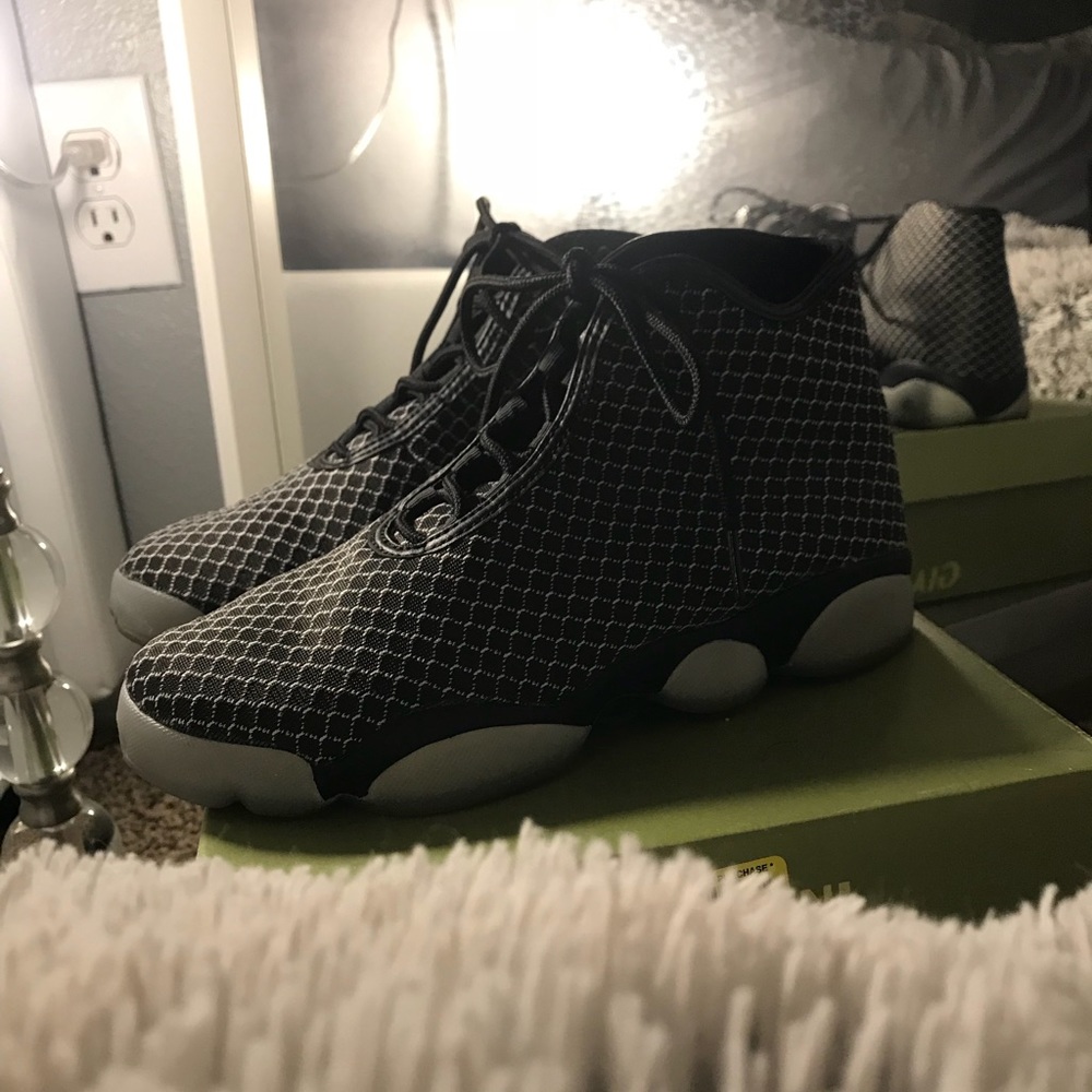 Black and white Horizon Jordan’s